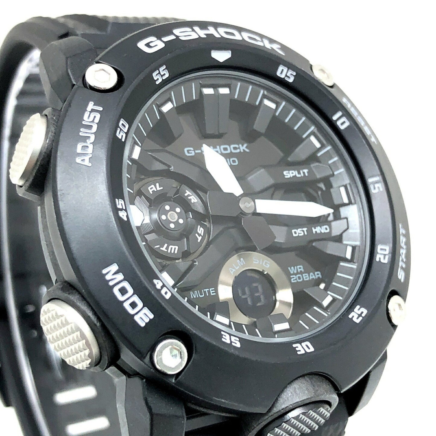 G-Shock Casio Ga-2000S-1A Watch With Carbon Core Guard Structure