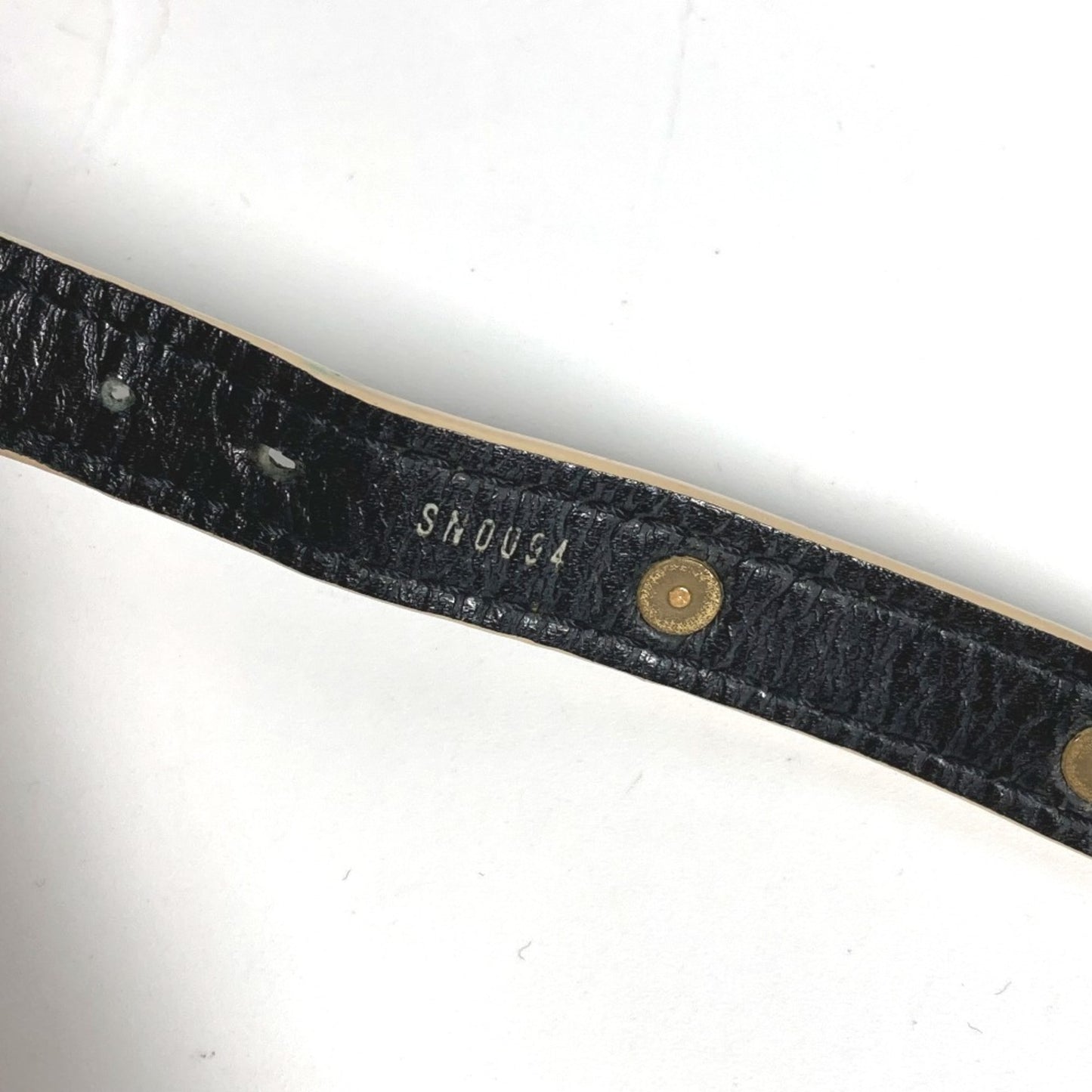 Louis Vuitton M91844 Suhali Studs Accessories Double Bracelet Noir Black