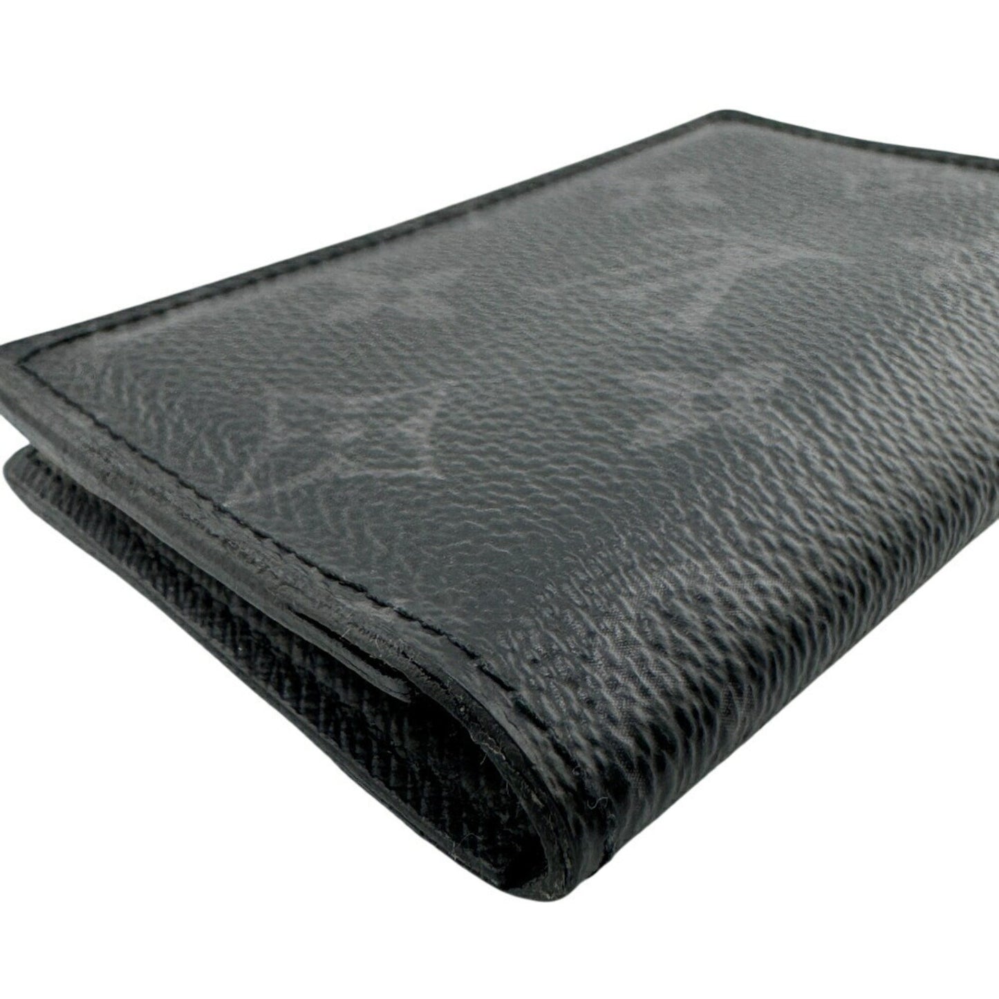 Louis Vuitton M61696 Organizer De Poche Monogram Card Case Wallet Black