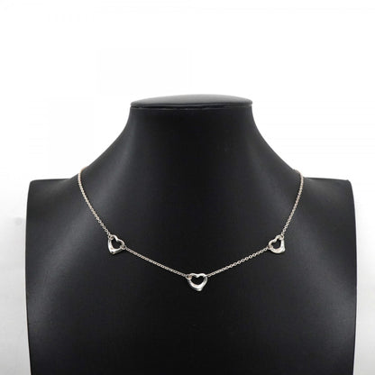 Tiffany Necklace Heart 3P Silver 925