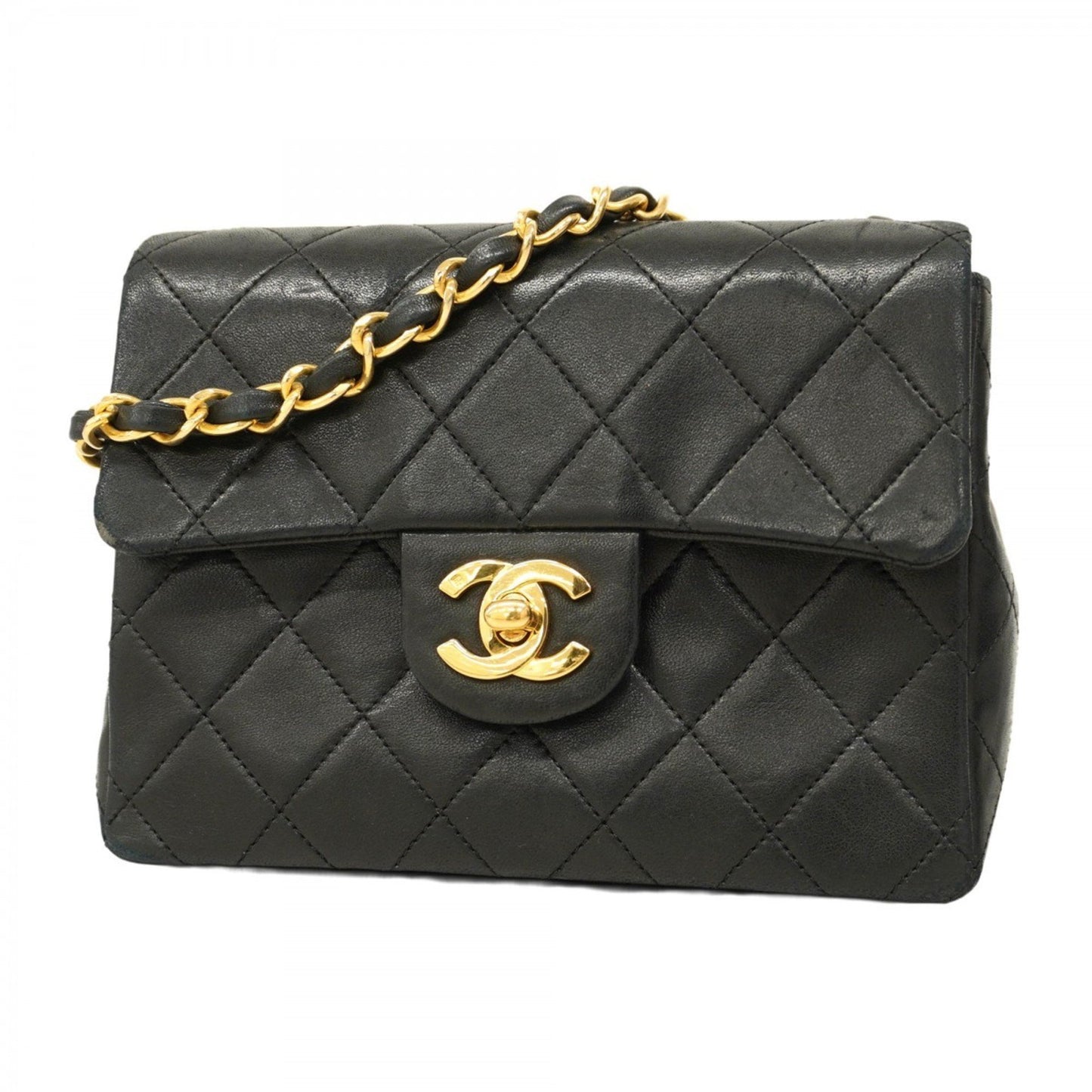 Chanel Mini Matelasse Shoulder Bag With Chain Bag