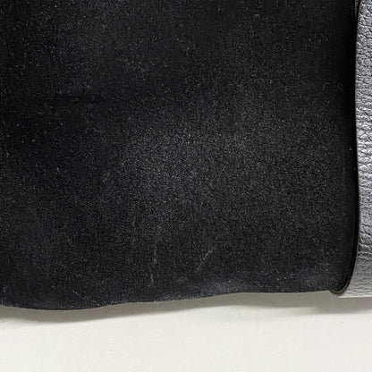 Salvatore Ferragamo Handbag In Black Suede