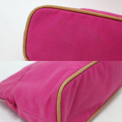 Hermes Bolide Pouch Mm Canvas Cotton Pink