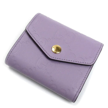 Gucci Gg Medium Wallet Tri-Fold Lilac 772793 Aac1Q 5236