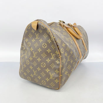 Louis Vuitton Monogram Keepall 50 Boston Bag M41426 Brown