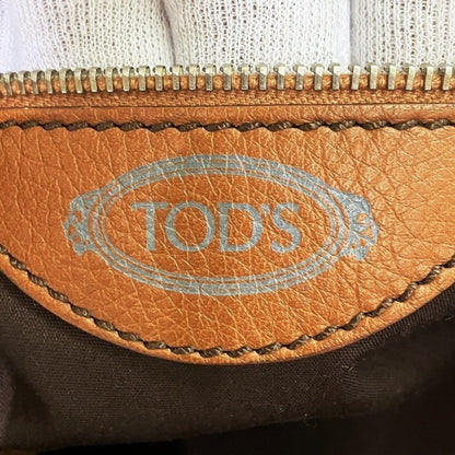 Tod'S Brown Leather Shoulder Bag
