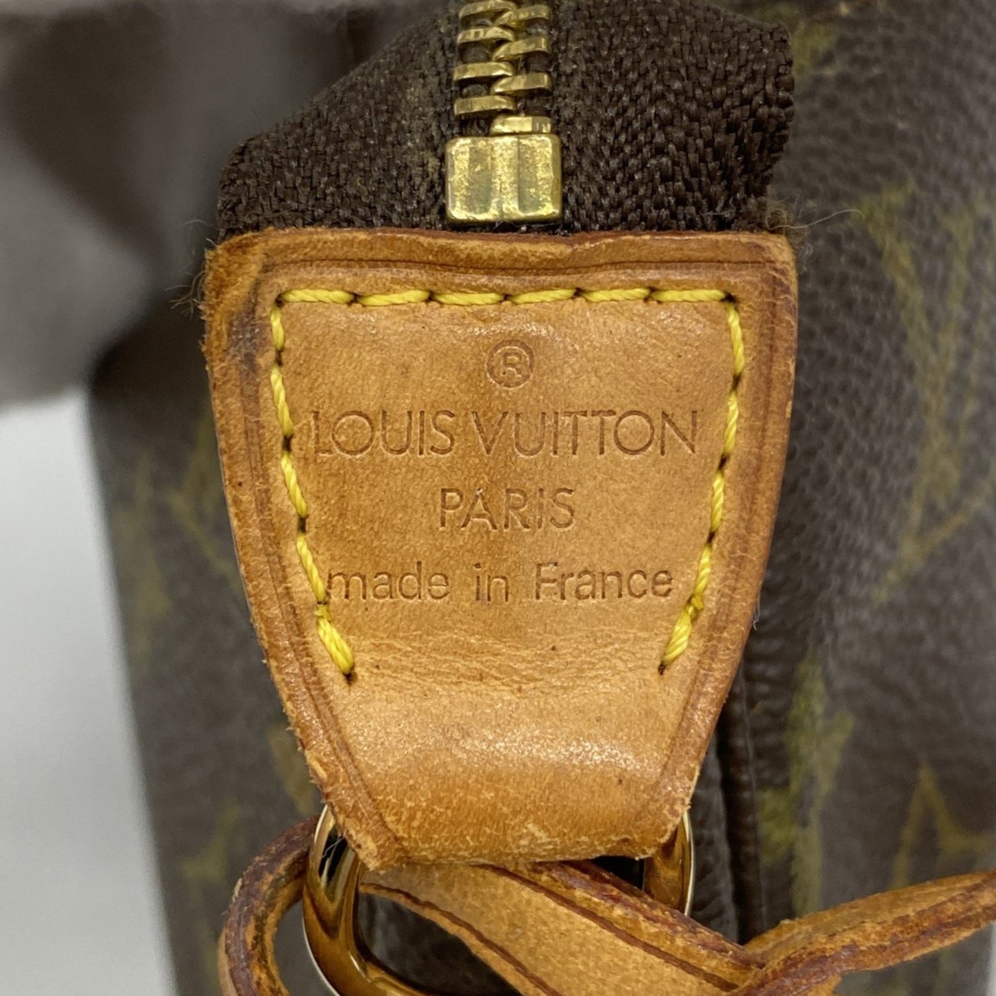 Louis Vuitton Monogram Pochette Accessoires M51980 Brown