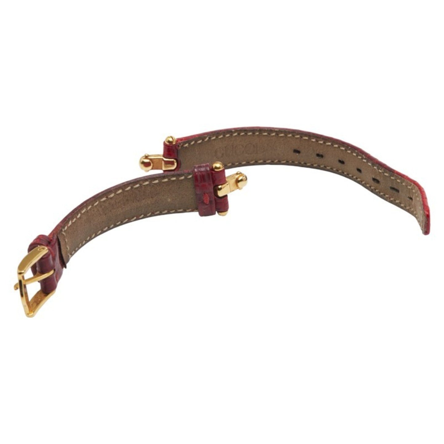 Gucci 1800L Quartz Watch With White Dial And Stainless Steel