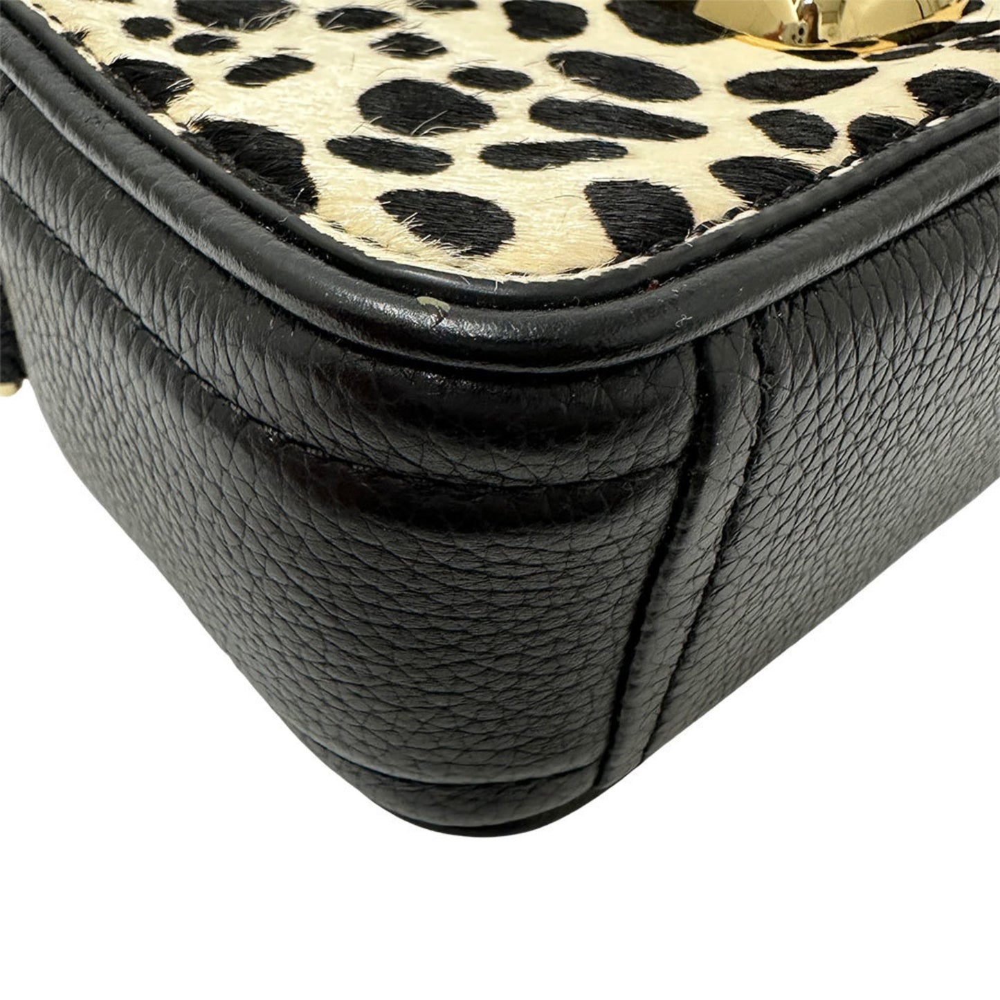 Marc Jacobs Women'S Shoulder Bag In Leather And Porcelain Snapshot Pattern