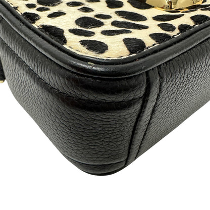 Marc Jacobs Women'S Shoulder Bag In Leather And Porcelain Snapshot Pattern