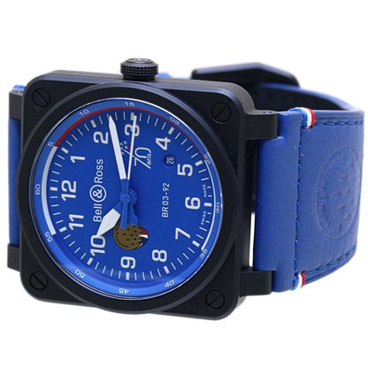 Bell & Ross Br-03 Patrouille De France 70Th Anniversary Watch Br0392-Paf7-Ce Sca Br03-92-Cbl