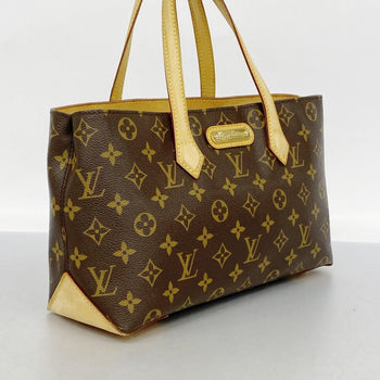 Louis Vuitton Monogram Wilshire Pm Handbag M45643 Brown