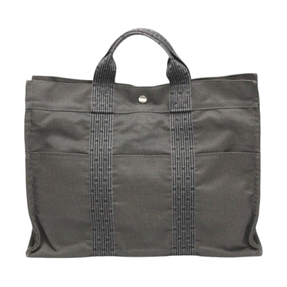 Hermes Tote Bag Mm Air Line Canvas Grey