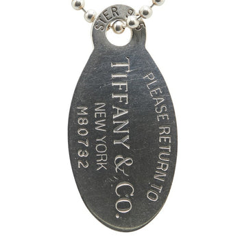 Tiffany & Co. Return To Oval Tag Long Necklace With Ball Chain