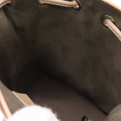 Fendi Mon Tresor Mini Shoulder Bag In Leather
