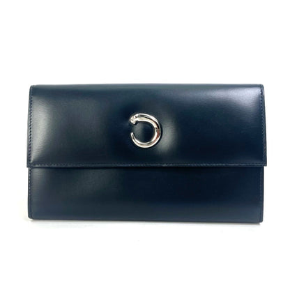 Cartier Panthre Tri-Fold Long Wallet Leather