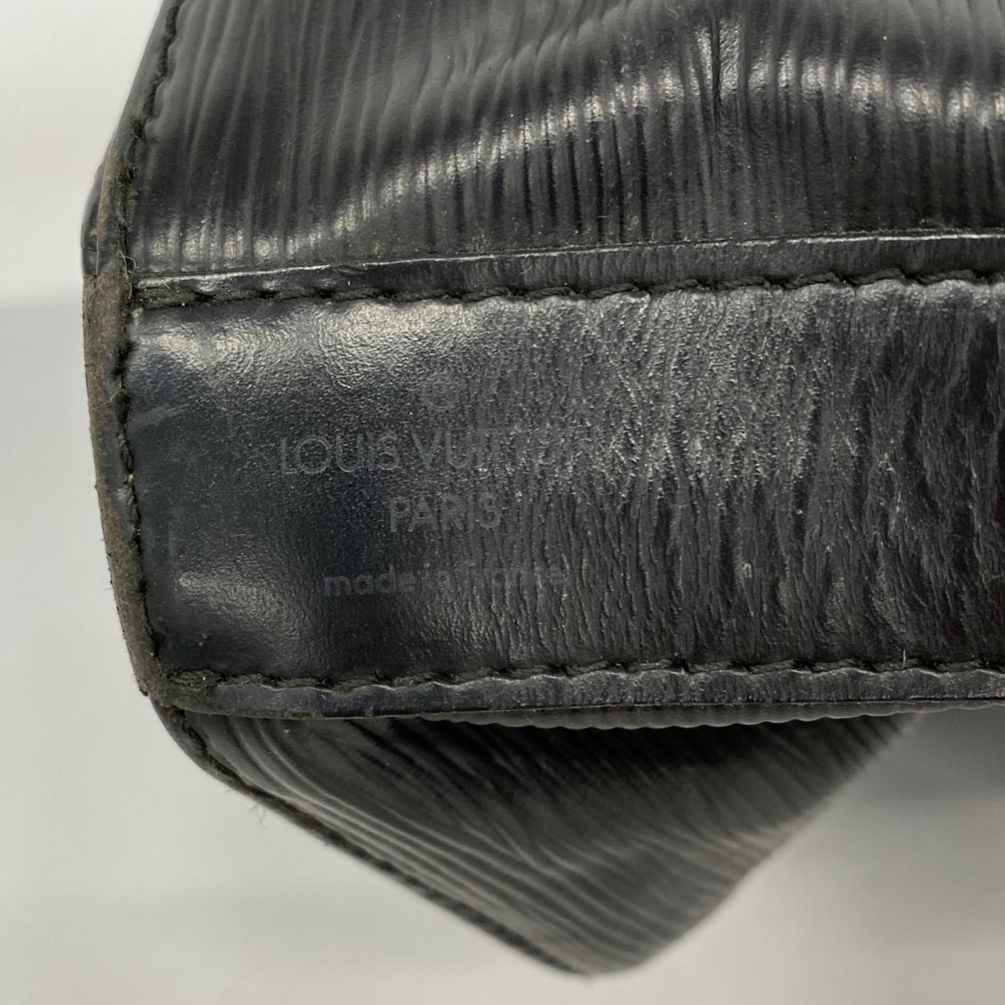 Louis Vuitton Epi Sac De Paul Gm Shoulder Bag M80155 Noir