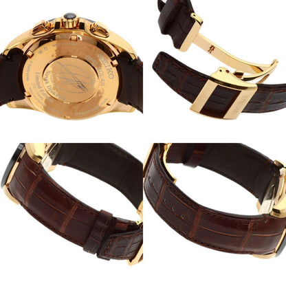 Seiko Sbxb060 8X53-0Af0-2 Astron Novak Djokovic Collaboration 3000 Limited Edition Watch Gp Leather