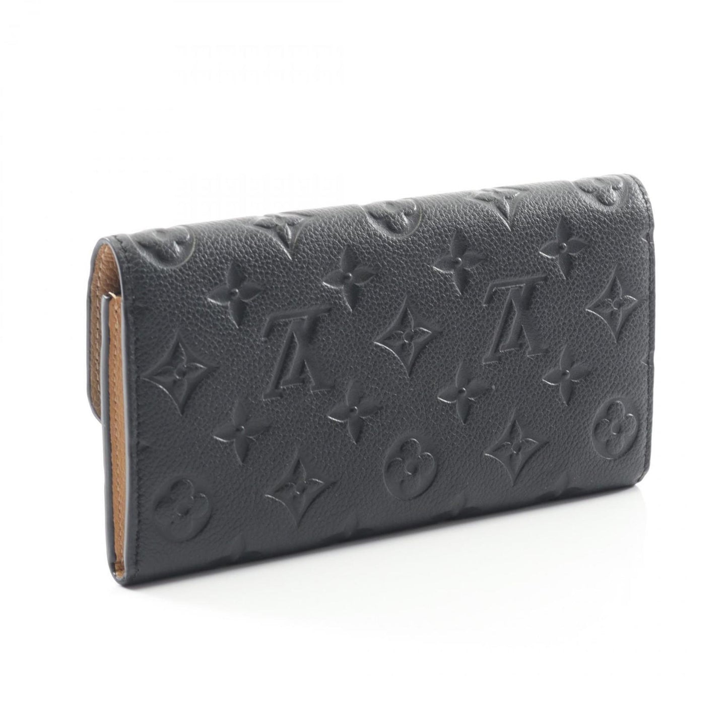 Louis Vuitton Portefeuille Emily Bifold Long Wallet In Monogram Empreinte Leather
