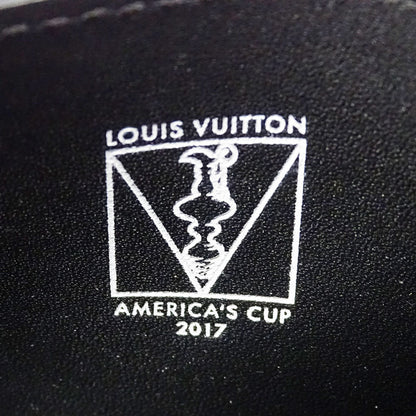 Louis Vuitton Men'S Damier Cobalt Canvas Business Card Case With America'S Cup Porte Carte Cord
