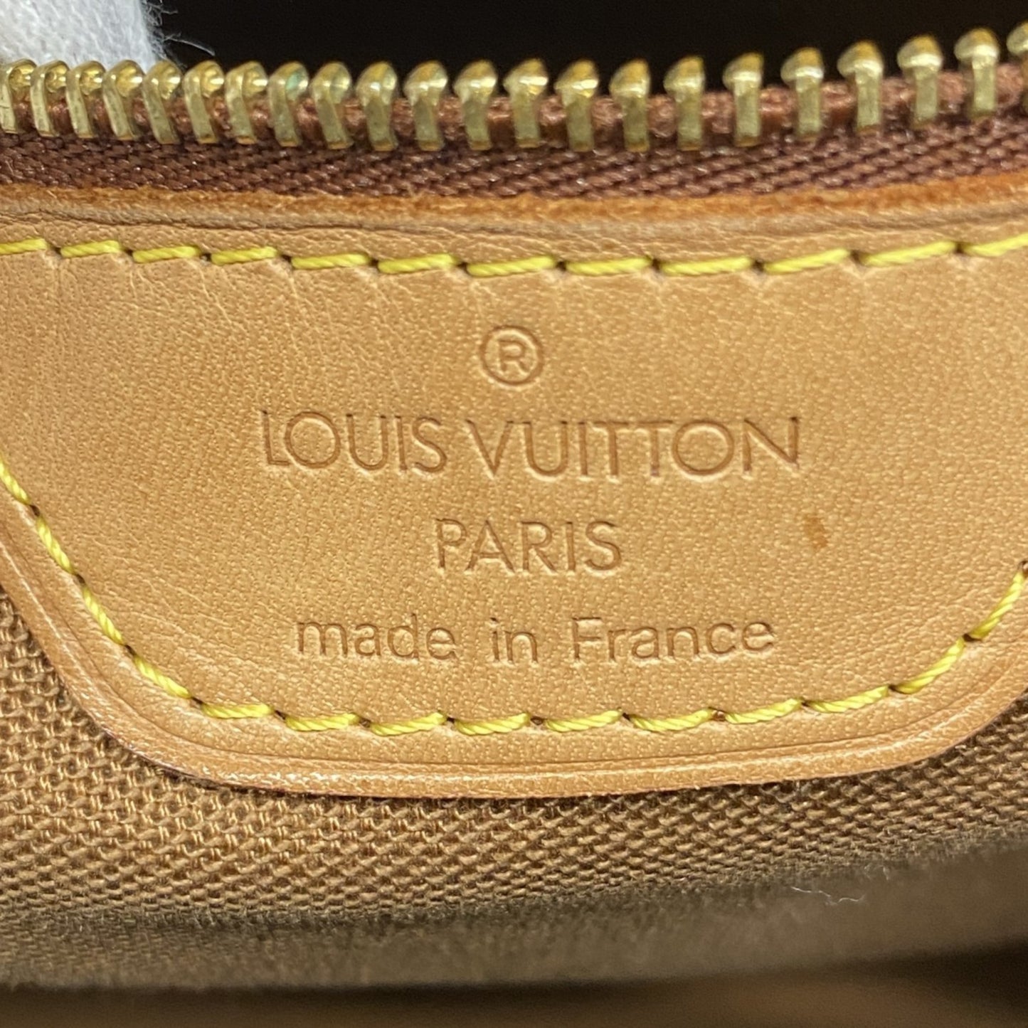 Louis Vuitton Monogram Cabas Piano Tote Bag M51148 Brown