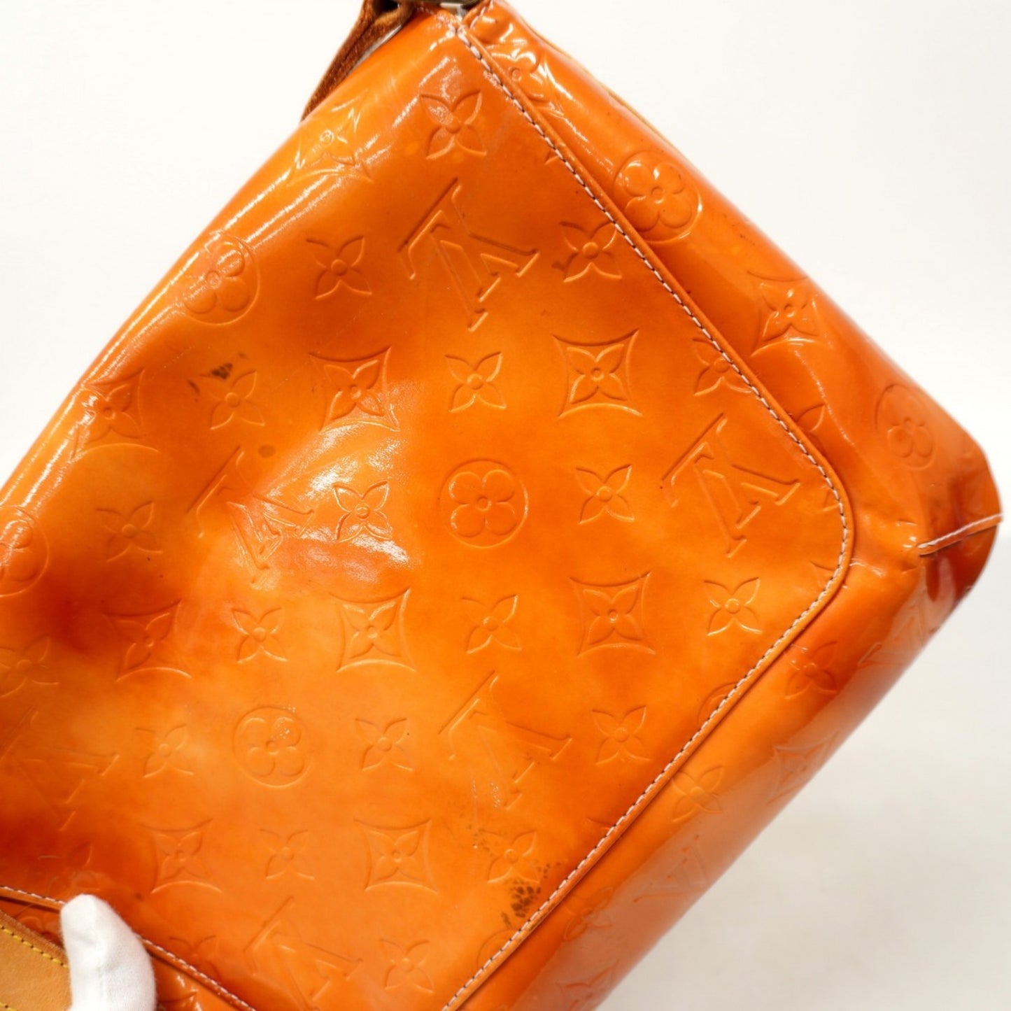 Louis Vuitton Vernis Thompson Street Shoulder Bag M91070 Rose