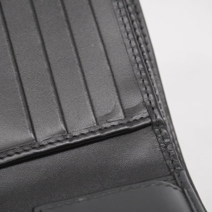Gucci Wallet Guccissima 473922 Leather Black