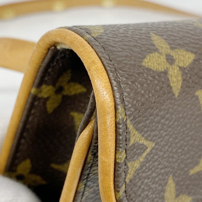 Louis Vuitton Monogram Pochette Florentine Waist Bag M51855 Brown
