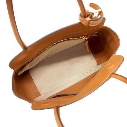 Prada Handbag Leather Brown