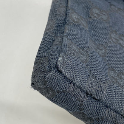 Gucci Waist Bag Gg Canvas 28566 Black