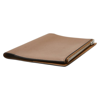 Hermes Herms Ea Zip Pm Notepad Cover In Etoupe Swift Leather