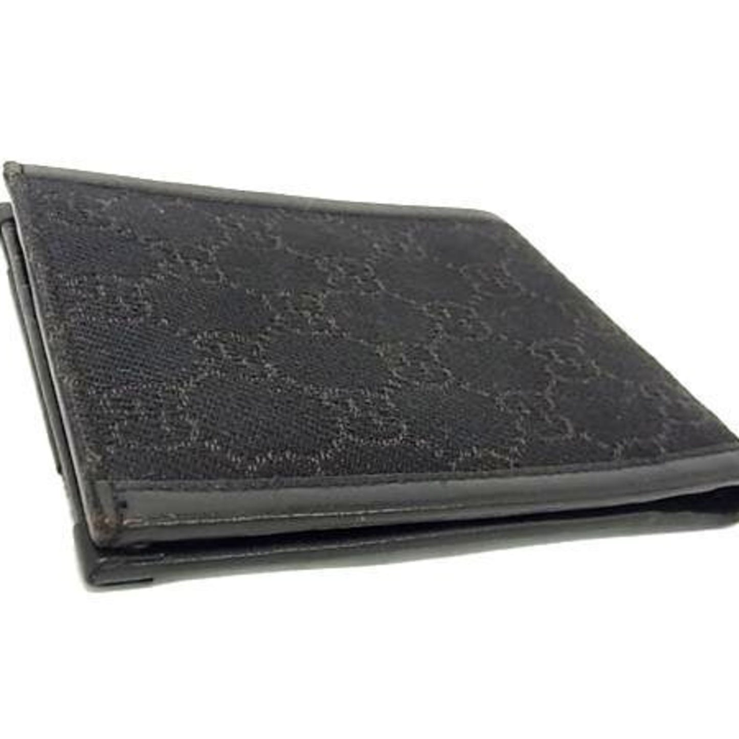 Gucci Gg Canvas Wallet 101659 Black