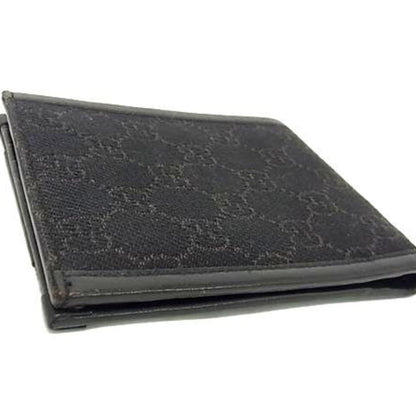 Gucci Gg Canvas Wallet 101659 Black