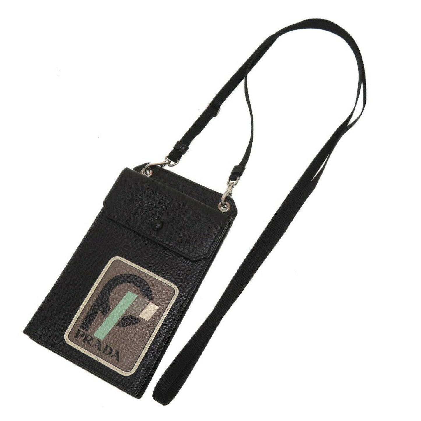 Prada 2Zh068 Leather Black Strap Shoulder Bag 0119Prada