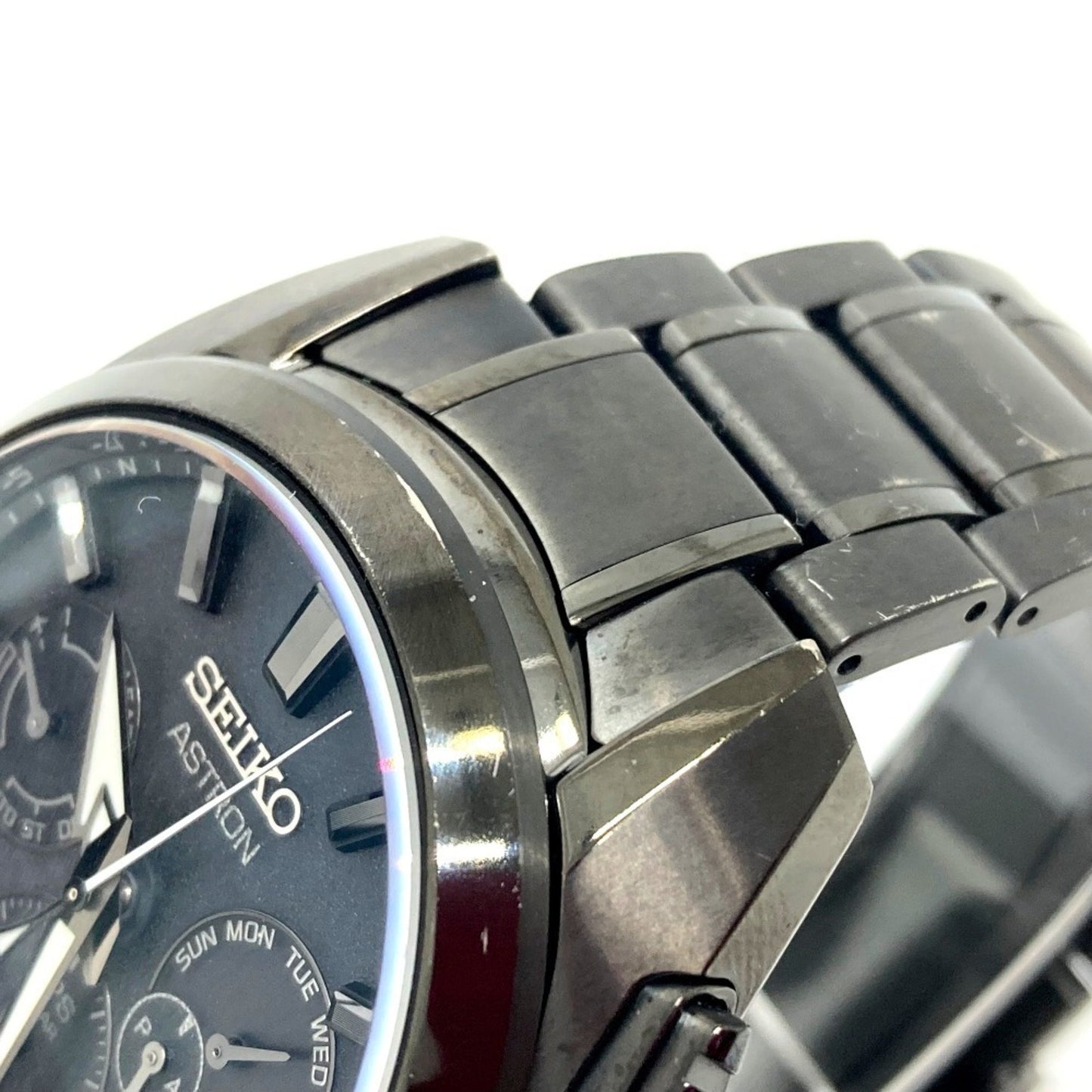 Seiko Sbxc069/5X53-0Av0 Astron Global Line Day Date Gps Solar Radio-Controlled Wristwatch Titanium