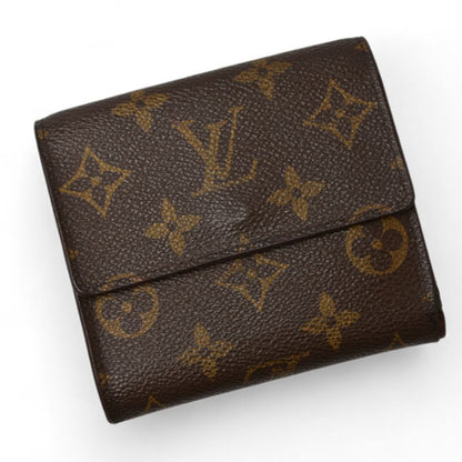 Louis Vuitton Monogram Wallet Louis Vuitton Double Folding Portefeuille Elise M61654