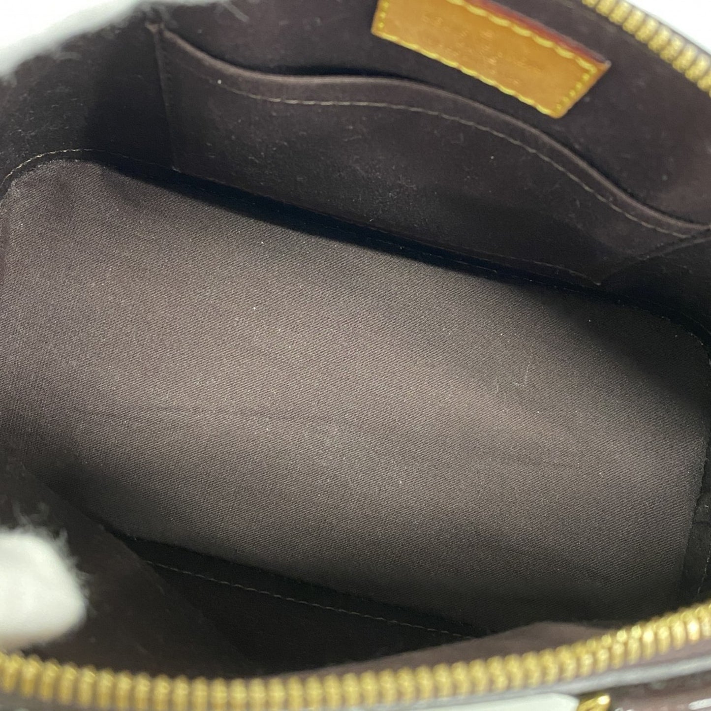 Louis Vuitton Vernis Alma Bb Handbag M91678 Amaranth