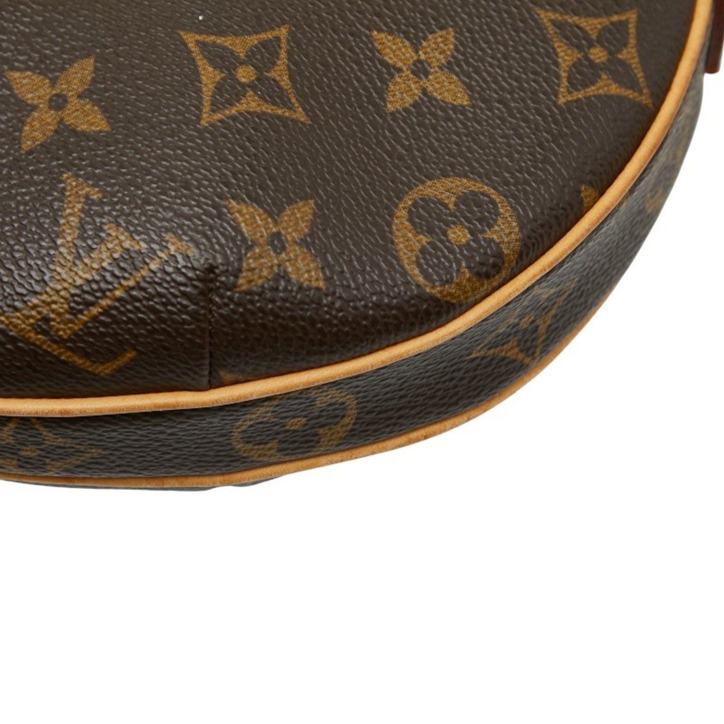 Louis Vuitton Monogram Pochette Croissant Pm Shoulder Bag M51510 Brown Leather