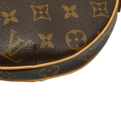 Louis Vuitton Monogram Pochette Croissant Pm Shoulder Bag M51510 Brown Leather