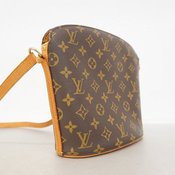 Louis Vuitton Monogram Drouot Shoulder Bag M51290 Brown