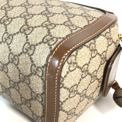 Gucci 730116 Gg Supreme Interlocking G Clutch Bag/Pouch/Second Bag In Canvas/Leather