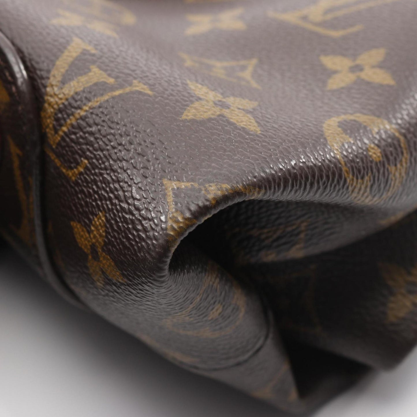 Louis Vuitton Olympe Monogram Camel Shoulder Bag