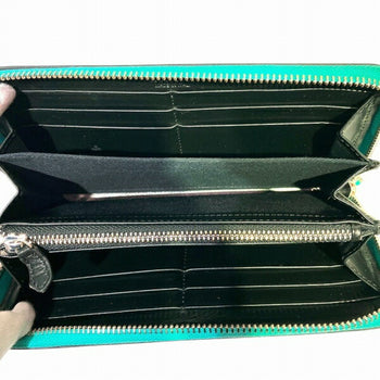Vivienne Westwood Mint Green Round Long Wallet