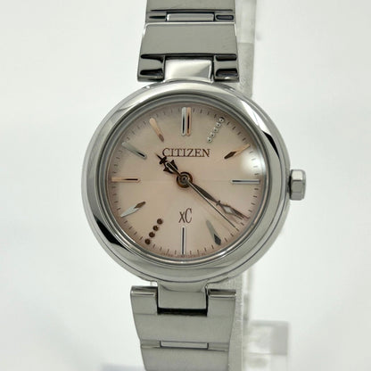 Citizen Xc Women'S Eco-Drive Watch J730-T018301 With Pink Shell Dial