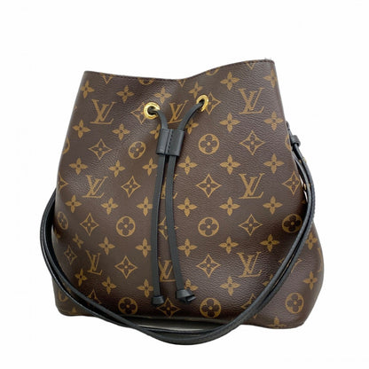 Louis Vuitton Monogram Neonoe Shoulder Bag M44020 Brown Noir