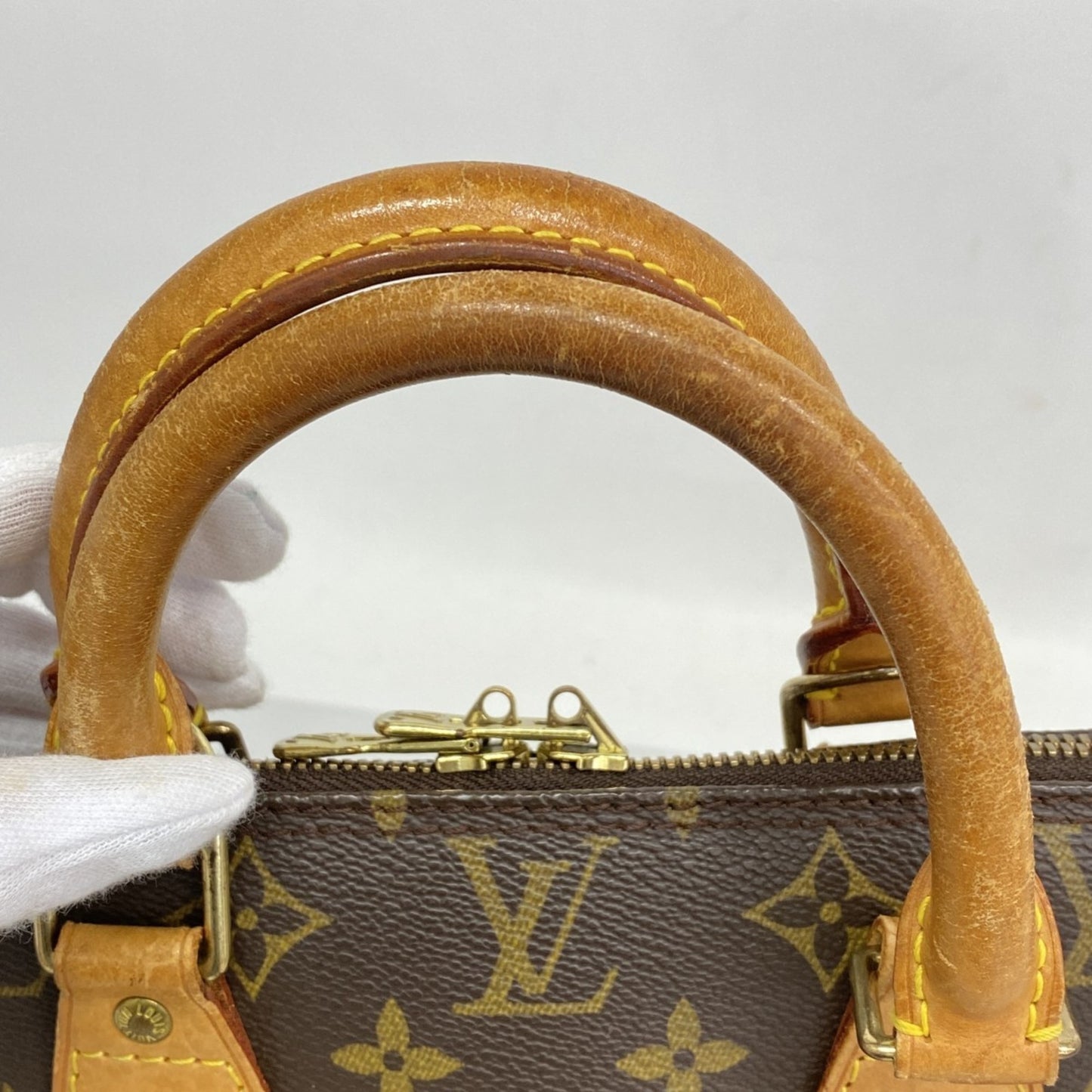 Louis Vuitton Monogram Alma Handbag M51130 Brown