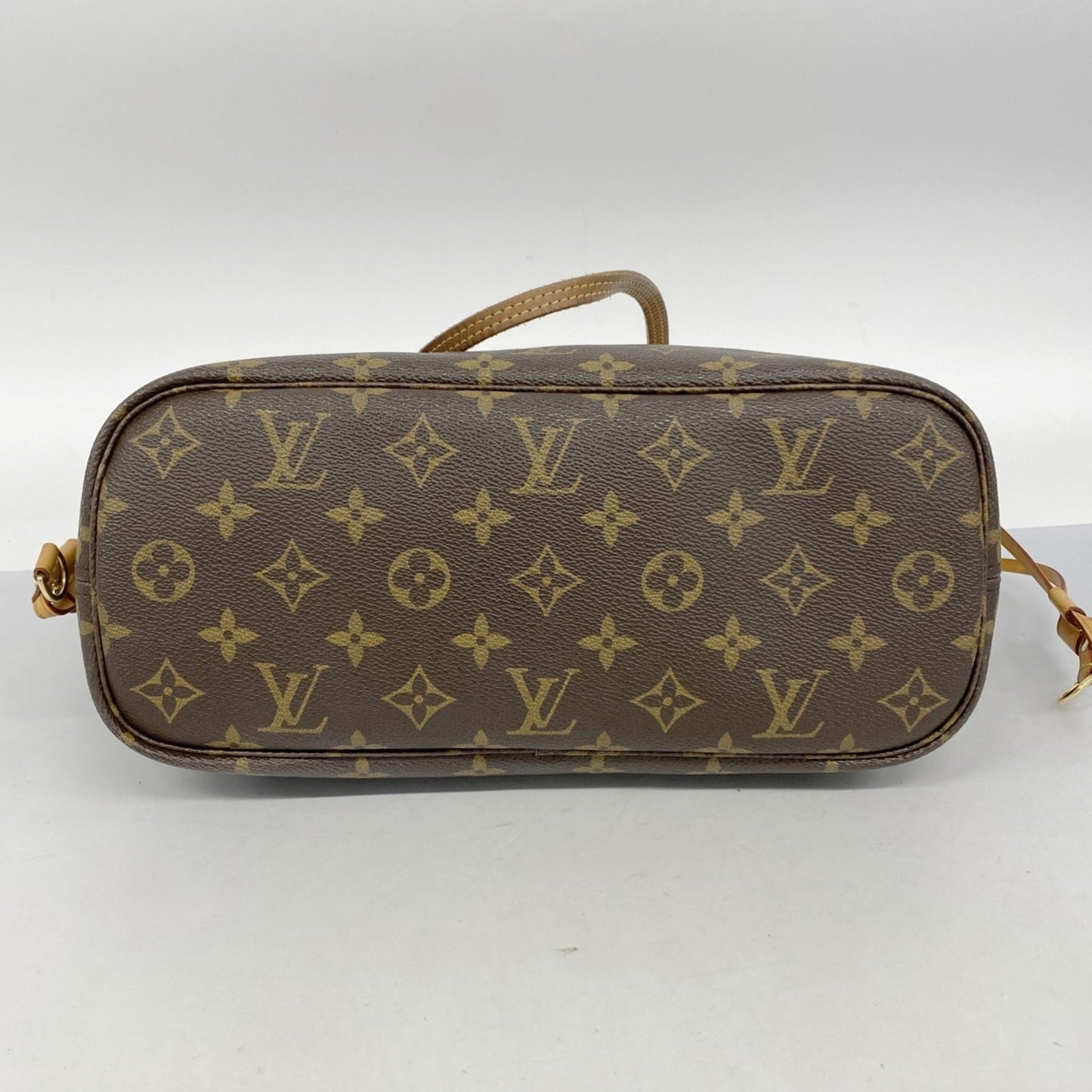 Louis Vuitton Monogram Neverfull Pm Tote Bag M41245 Brown Pivoine