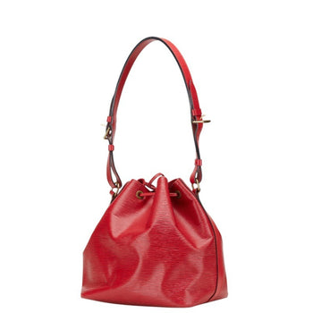 Louis Vuitton Epi Petit Noe Shoulder Bag M44107 Castilian Red Leather