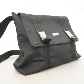 Gucci Shoulder Bag 122373 Canvas Black