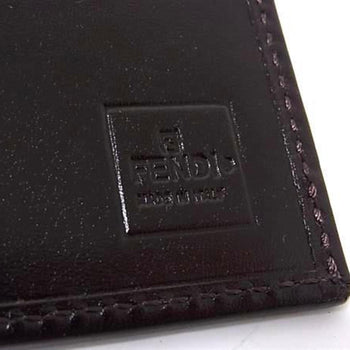 Fendi Zucca Wallet 230930789 099 Brown Leather